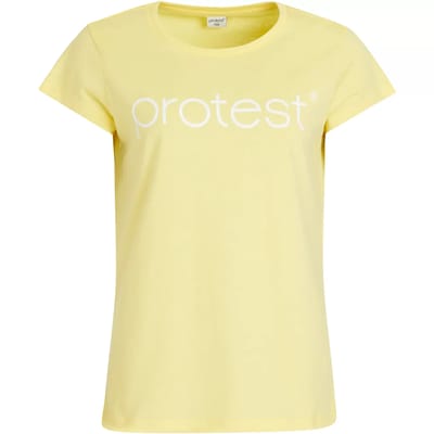 Protest Classic Logo T-Shirt – T shirt Dames – Korte mouwen – Ronde hals