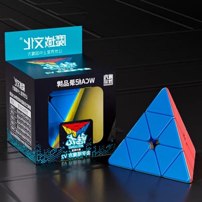 Piramide Puzzel Kubus - Draai Kubus Magische Puzzel - Intelligentie Verbeteren - Stickerloze Frosted Buitenkant - 11 Gram - Stickerloos