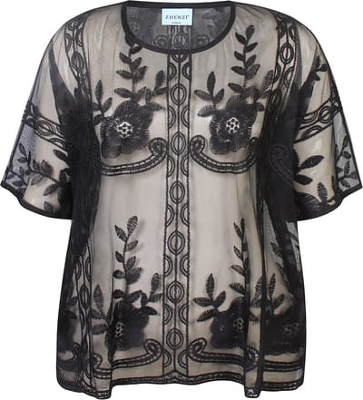 Zhenzi voile blouse Myrt