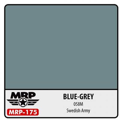 Mr. Paint MRP-175 - Blue-Grey 058M – 30 ml verf voor Airbrush & Detailwerk