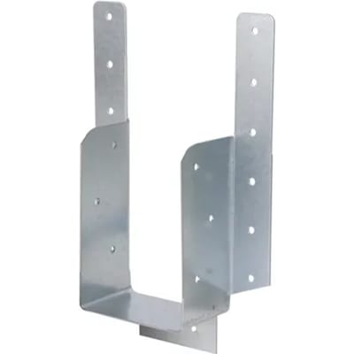 Alberts Balkdrager Met Lip - Afgeronde Uiteinden - Verzinkt Staal - Ce - 71x175mm