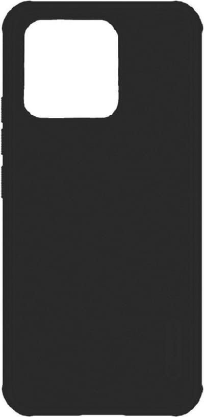 Siliconen Antishock hoesje geschikt voor Xiaomi 13 | Bumpercase Back Cover | TPU Case Backcover Beschermhoes | Zwart