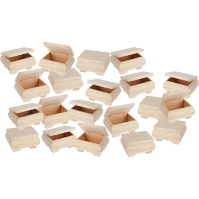 VBS Houten doos "Bolvormig", 20 stuks