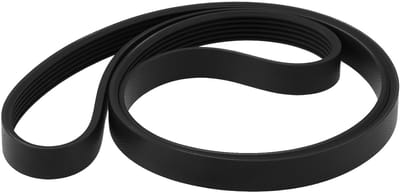 Dailygoods- Wasmachine Riem C00119126 - Aandrijfriem 6PJE1201 - Slijtvast Rubber - Compatibel met Hotpoint/Ariston - Eenvoudige Installatie - Betrouwbare Transmissieprestaties