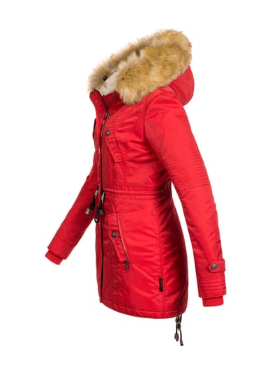 Navahoo Dames Winterjas B399 – Warm, Waterafstotend & Met Afneembare Bontkraag