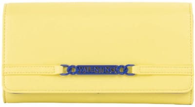 VALENTINO portemonnee Ebe Wallet Verde Neon / Bluette Lichtgeel