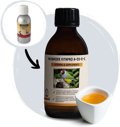 VitaPro A-D3-E-C - VitaPro A-D3-E-C 200 ml - Supplementen - Vogelvoer