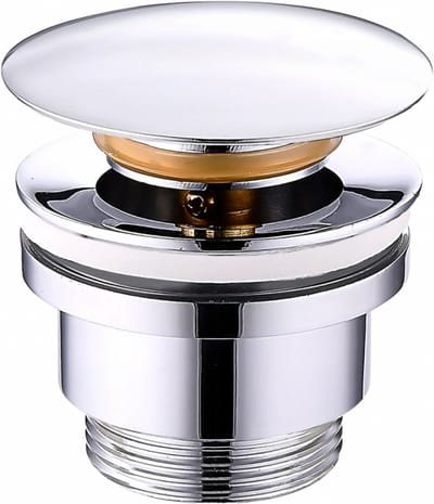 Mexen click-clack plug universeel, chroom - 79930-00