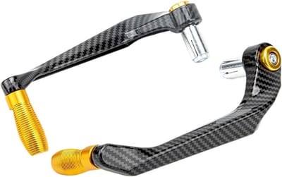 Handkappen Motor - Stuurbeschermers - Veilig Rijden - Aluminium Legering - 7/8 Inch - Goud
