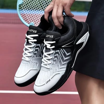 Nivard Tennisschoenen - Heren - Dames - Tenniskleding - Indoor - Outdoor - Blauw & Zwart - Maat 42.5