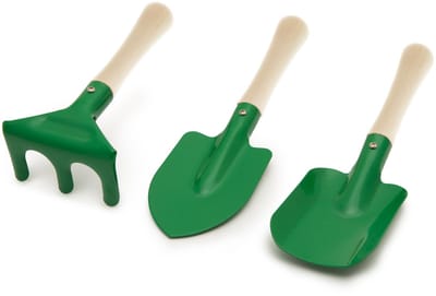 Tuingereedschap Set 3 Delig Kind - Schepjes En Harkje Voor Kinderen - Strand Speelgoed Set - Zandspeelgoed Voor Strand En Zandbak - Kinder Speelgoed Buiten