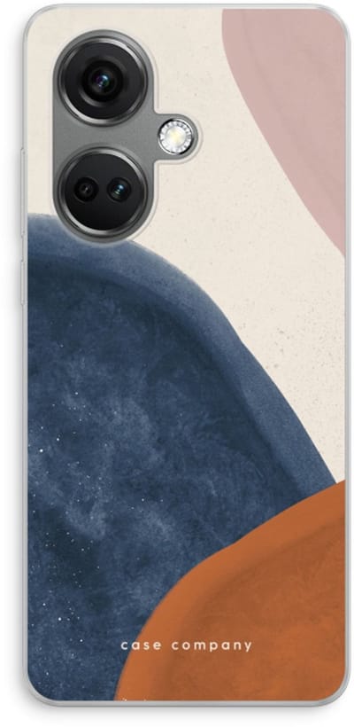 Case Company® - Hoesje geschikt voor OnePlus Nord CE 3 hoesje - Geo #1 - Soft Cover Telefoonhoesje - Bescherming aan alle Kanten en Schermrand