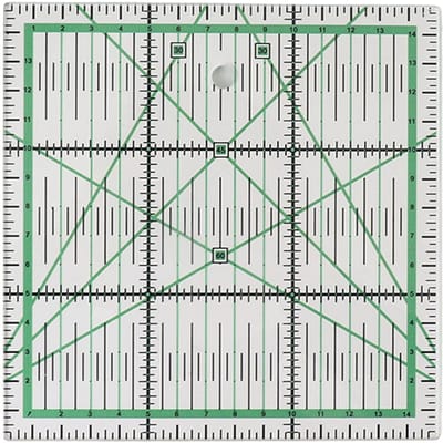 Règle de Quilting Acrylique Transparent DIY Règle de Quilting à Grille avec Échelle Précise pour le Repassage Couture