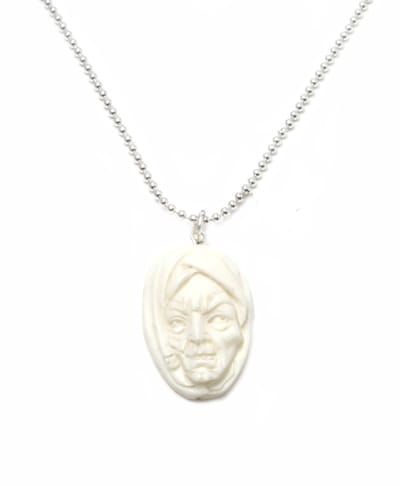 IbizaMen KIDS - Jongens - ketting - ballchain - rvs - joker - van bone