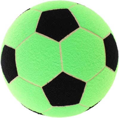 Voetbal Dartspel - Opblaasbare Bal - Binnen Buiten Spel - Zachte Viltbal - 21x21x21cm - Groen