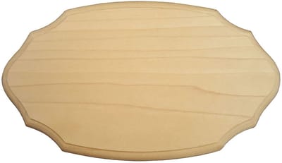 Oud Hollands Naambord Hout