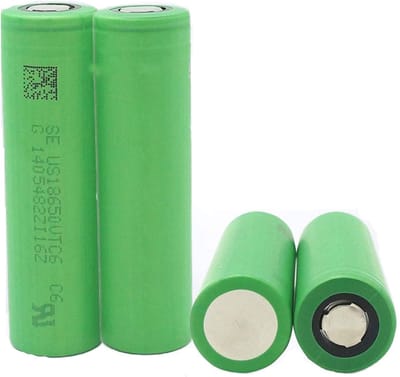 Oplaadbare Batterijen - Energie Cellen - Elektronica Voeden - Hoge Capaciteit 3000mAh - VTC6 Model - Groen