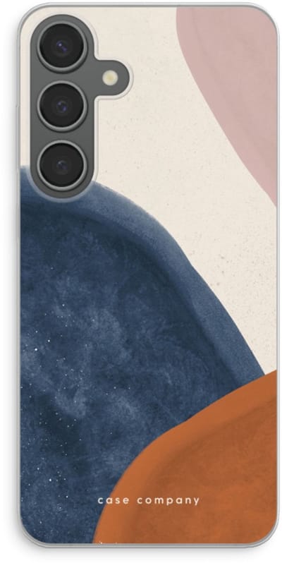 Case Company® - Hoesje geschikt voor Samsung Galaxy S24 Plus hoesje - Geo #1 - Soft Cover Telefoonhoesje - Bescherming aan alle Kanten en Schermrand