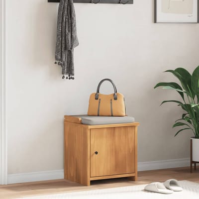 vidaXL - Gangbankje - SANDNES - 45x40x50 - cm - massief - grenenhout