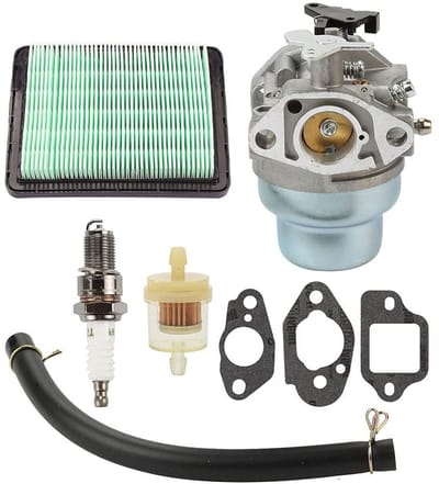 Complete Carburetor Kit met Pakking, Bougie, Brandstof- en Luchtfilter voor Honda GCV160 Motoren en Maaiers