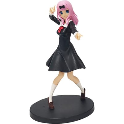 18cm Fujiwara Chika Anime Figuur Love is War Shinomiya Kaguya Actiefiguren Kawaii Meisje Figuurtje PVC Verzamelmodel Poppetje Speelgoed
