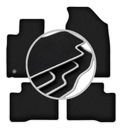 CARLUX-SILVER automatten voor: SsangYong Tivoli SUV (2015-)