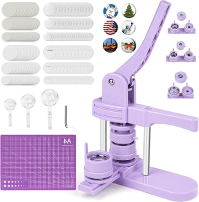 DIY Pin Badge Maker voor 25mm/32mm/58mm Badges met 300 Button Onderdelen voor Creatieve Geschenken en Handgemaakte Pins