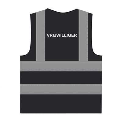 Vrijwilliger hesje RWS zwart