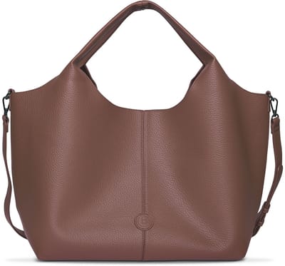 bugatti shopper schoudertas Zoe Shopper Burgundy bruine wijnrood
