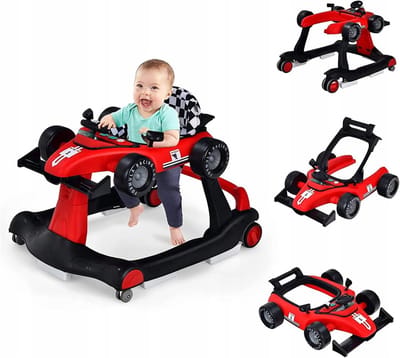 Merkloo's Loopstoeltje 4-in-1: Leren Lopen & Spelen