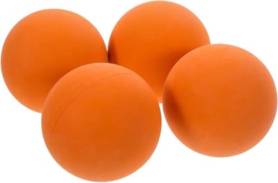 Squash Ballen Set - Trainingsballen - Sport Training - Hoge Elasticiteit - 4 Stuks - Oranje