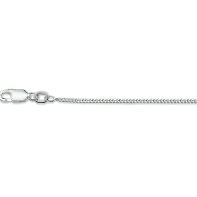 Zilveren Gourmette lengtecollier 1.8mm - 55cm