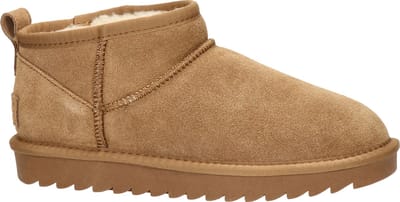 Colors of California Boots - Suede Enkellaarsjes cognac - Maat 41