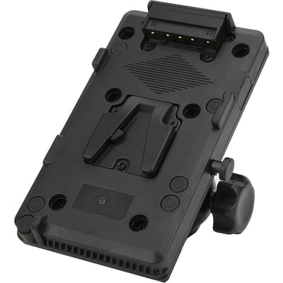 V Mount V Lock Batterij Ophangplaat D TAP Stroomvoorzieningssysteem met Bevestigingsclip Beugel black