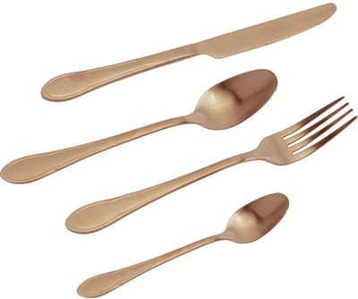 Bestek Cucina koper (16-part) Kare Design