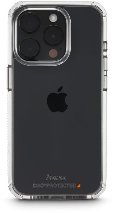 Hama hoesje geschikt voor Iphone 15 Pro - Extreme Protect cover - Transparant