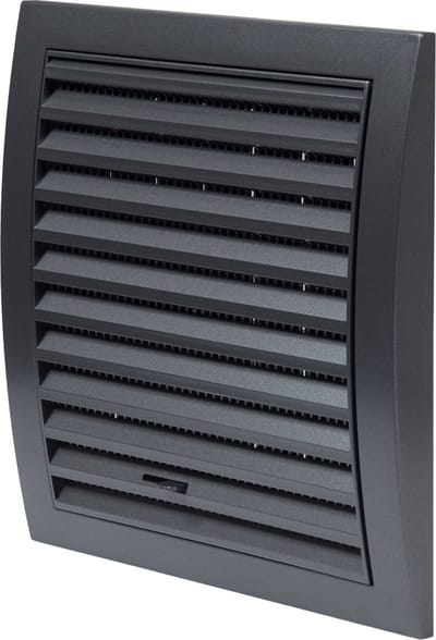 Paneir Airdesigns- ABS - 190 X 190 mm - verstelbaar - net - zwart