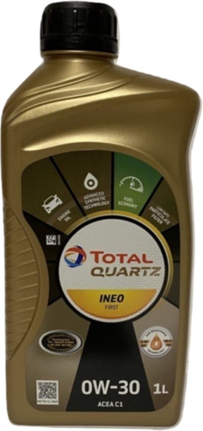 Total Quartz Ineo First 0W30 - 1L - Peugeot B71 2312 - Low SAPS