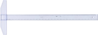 Tekenhaak Aristo GeoCollege 75cm transparant | 5 stuks