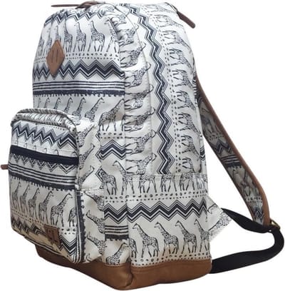Castillo - laptoprugzak 15 inch XL - Schoolrugzak met laptopvak - Giraffe