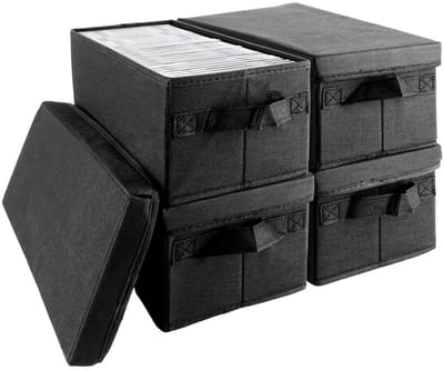 CLVP® CD Opbergdoos - CD Opbergsysteem - CD Opbergmap - Zwart