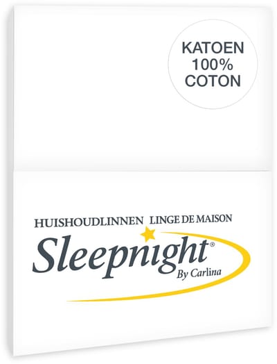 Sleepnight Kussensloop Katoen Wit - 50 x 70 cm - [Wit]