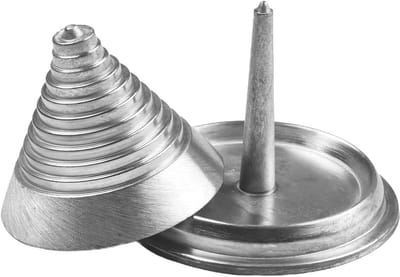 Grasmaaiermes - Balancer Metaal Zink - Gegoten Slijpgereedschap - Voor Tuinonderhoudsapparatuur Mes Balanceren - Grijs