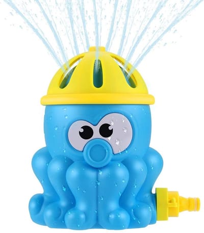 Sproeiende octopus / watersproeier / sprinkler / sproeier voor in de tuin (splash waterspeelgoed voor kinderen, verkoeling bij warme weer hittegolf zomer, waterspeelgoed!)