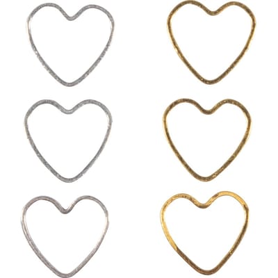 Decoratieve elementen, zilver/goud - Knuffelen