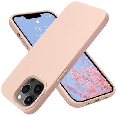 geschikt voor iPhone 15 Pro Max Hoesje Siliconen - Soft Touch Telefoonhoesje - geschikt voor iPhone 15 Pro Max Silicone Case met zachte voering - Mobiq Liquid Silicone Case Hoesje geschikt voor iPhone 15 Pro Max roze