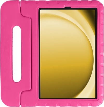 Hoes - Geschikt voor Samsung Galaxy Tab A9 Plus - Kinderhoes Shockproof Bumper - Kidsproof Case - Tablet Hoesje - Kinder Hoesje Cover - Roze