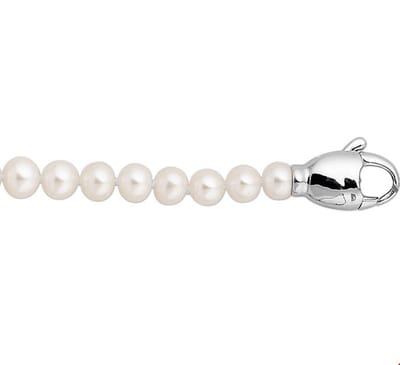 The Jewelry Collection Ketting Parel - Zilver