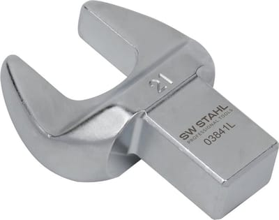 SW-Stahl 03841L Insteeksteeksleutel 21 mm I Insteekvierkant 14 x 18 mm I Insteeksteeksleutel SW 21 mm