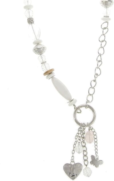 Behave - Lange ketting met natuursteen en bedels - Bohemian stijl